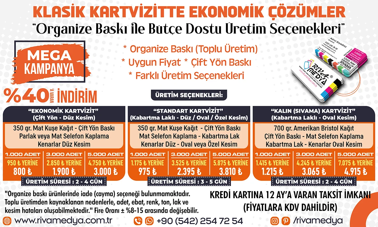 Organize baskı ile bütçe dostu üretim seçenekleri